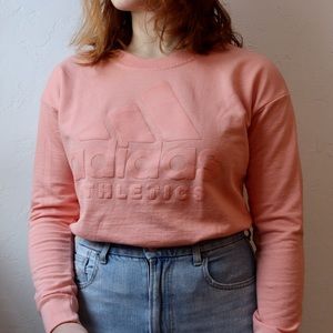 Adidas Pink Crewneck Sweatshirt